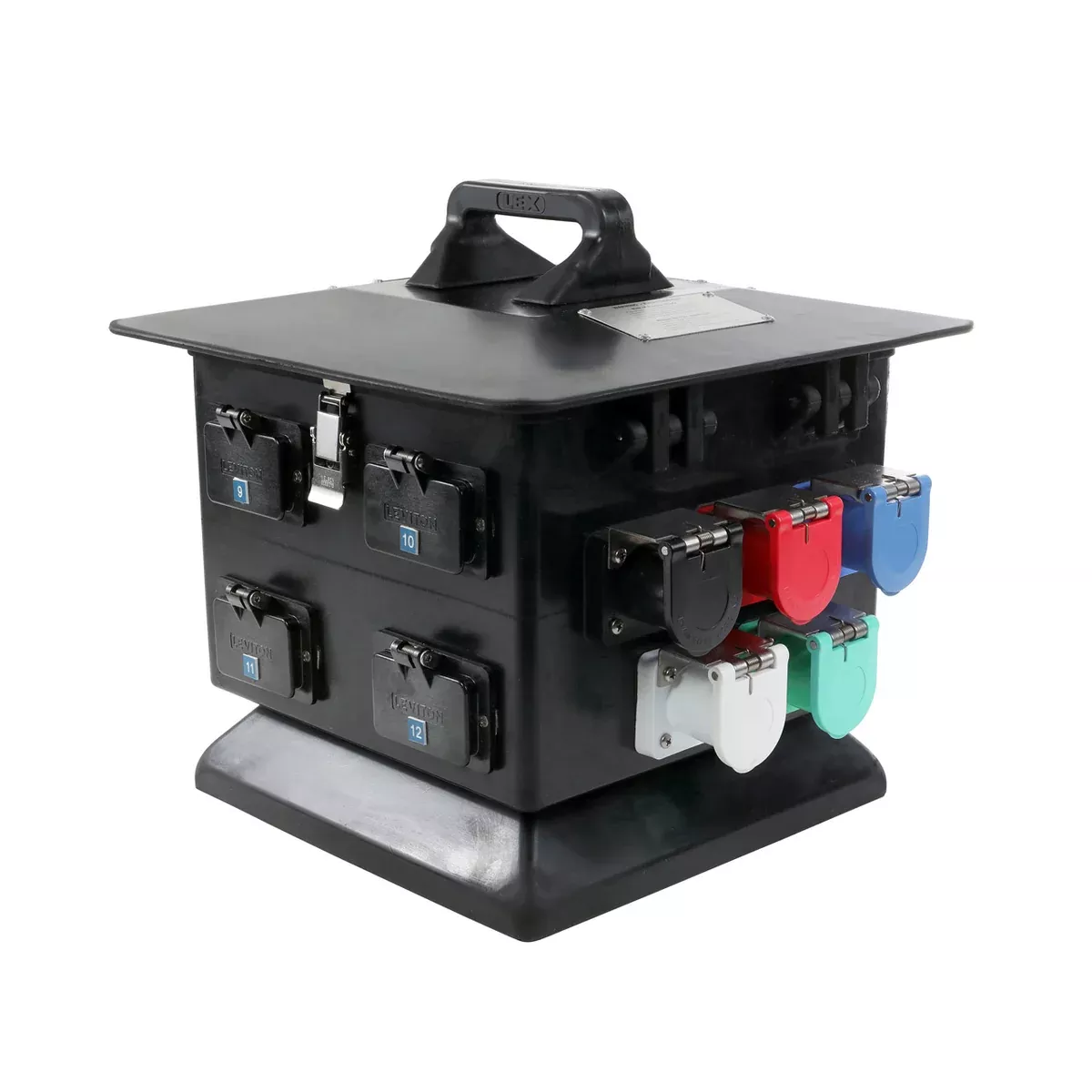 100 Amp Pagoda to GFCI Duplex Receptacles, Weather Resistant
