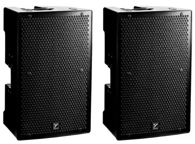 (2) Yorkville PS15P Powered 15" 4400W Parasource Active Loudspeaker 15" Woofer.