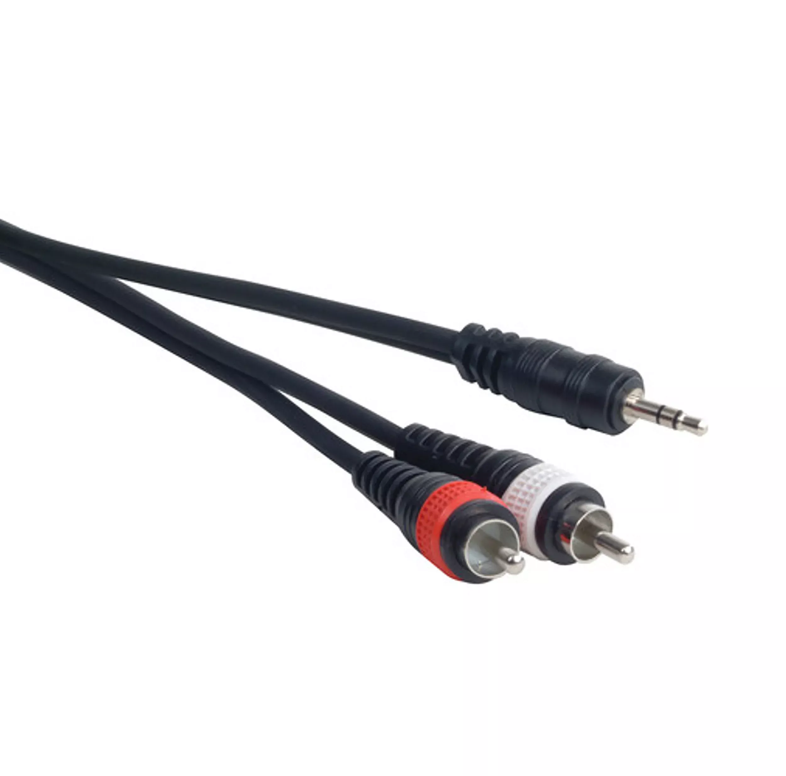 Accu-Cable MP-15, 1/8" Mini Plug to RCA Cable - 15 Ft