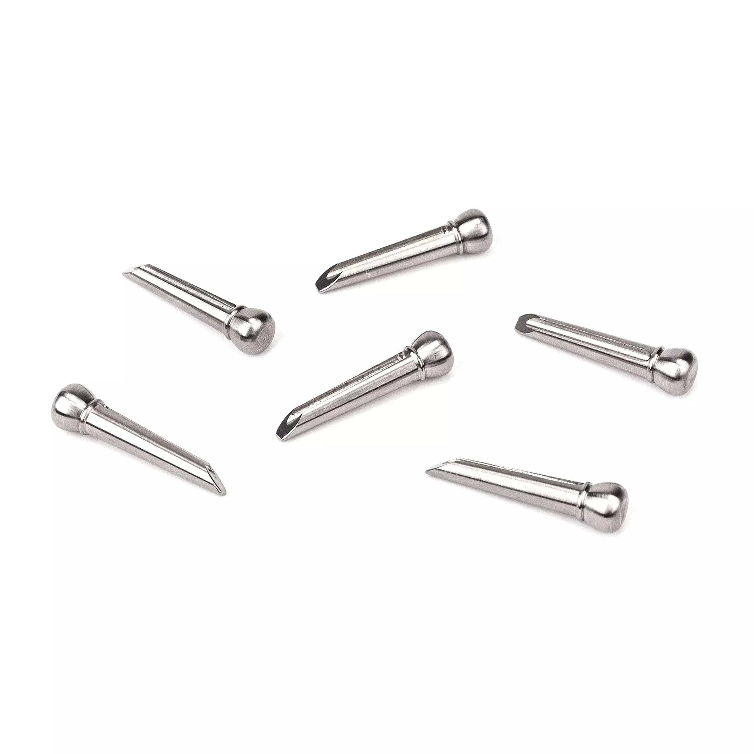 D'Addario Accessories Titanium Bridge Pins, by D'Addario (PWPS13),Black