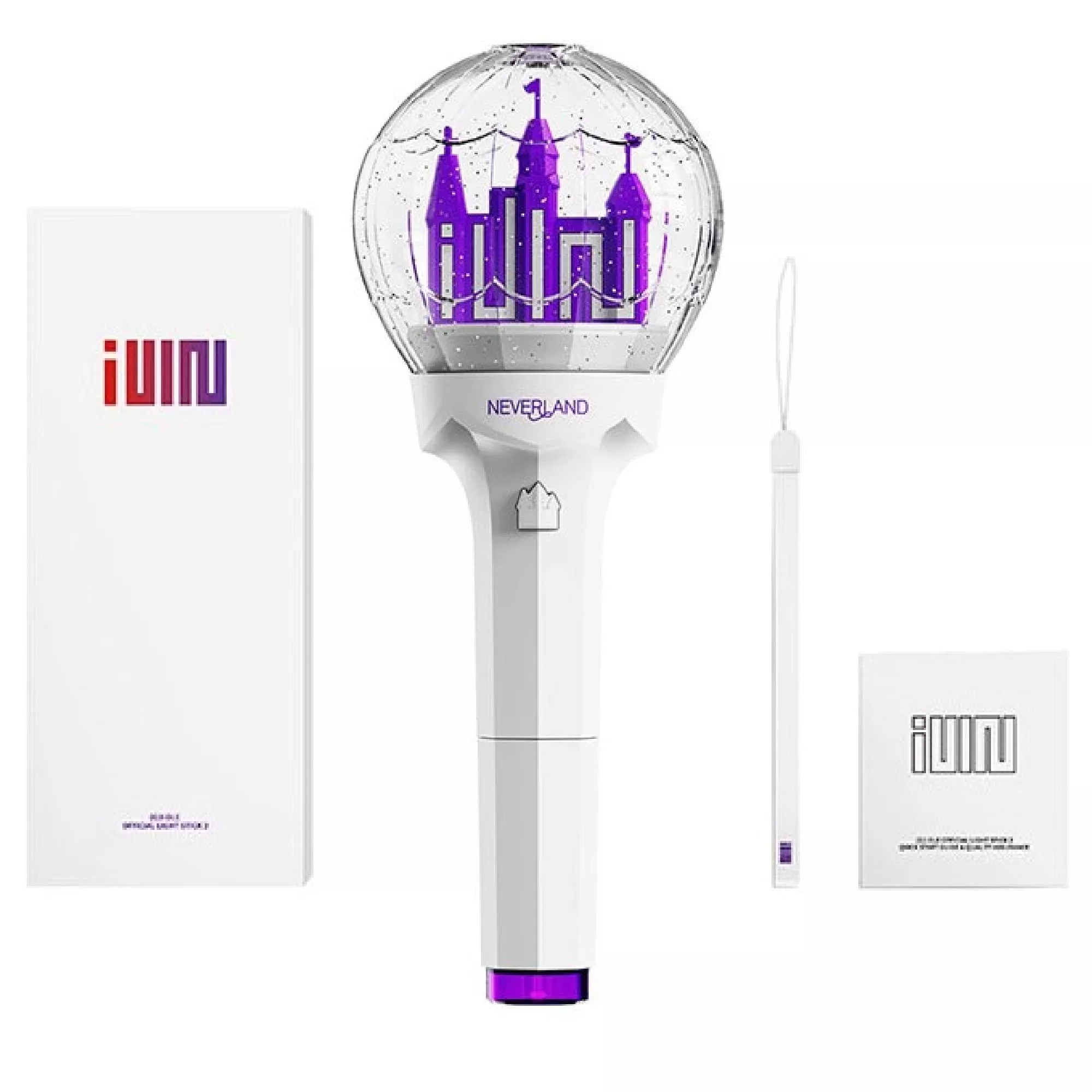 (G) I-DLE Official Lightstick Ver.2 + Seller's Photocards Set - Exclusive K-Pop Merchandise
